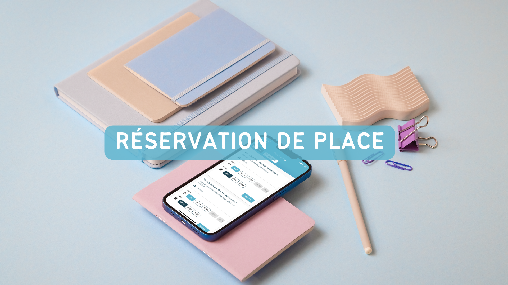 Réservation de place