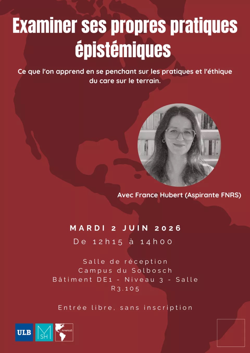 Affiche Conférence : Examiner ses propres pratiques épistémiques
