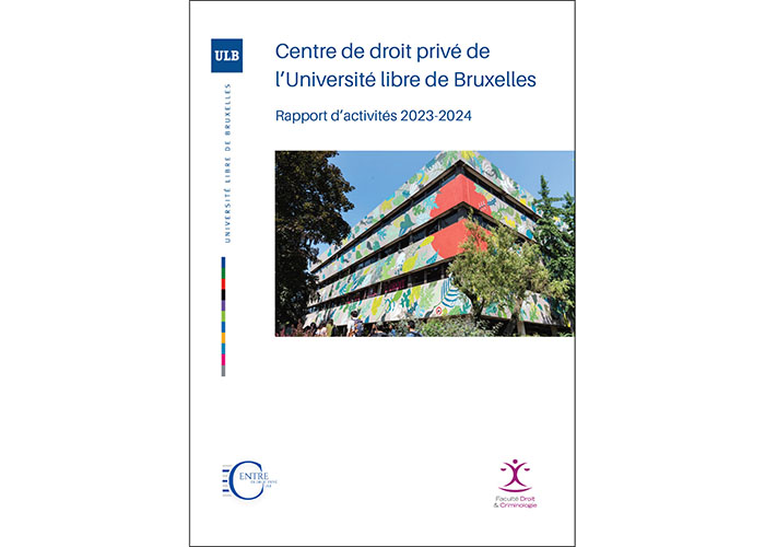 Couverture du rapport d'activités CDP 2023-24