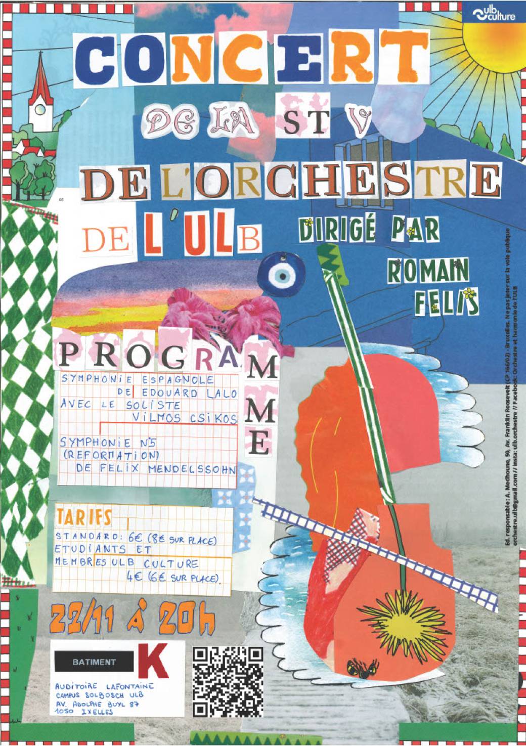 Affiche concert de la Saint-V