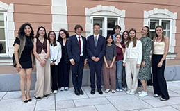 Photo de groupe à la Summer School Salzbourg