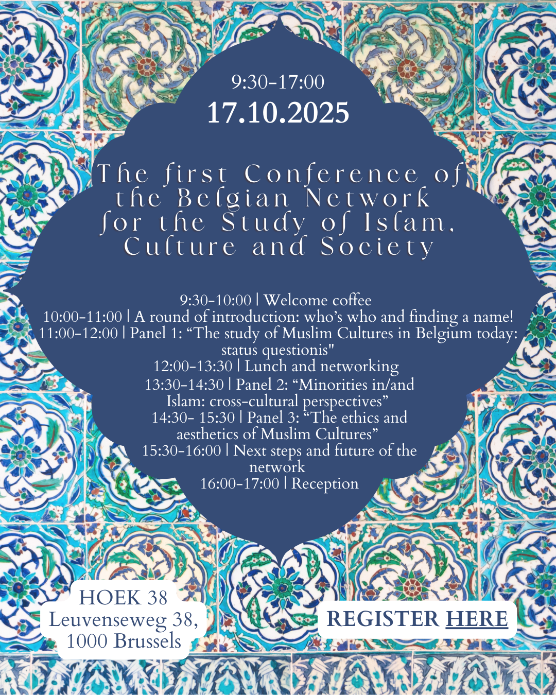First Belgian Network Day for the Study of Islam and Muslim Cultures